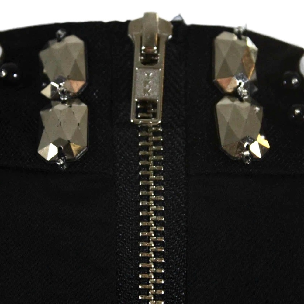 Milly of NY Vintage Fit & Flare Cocktail Dress in Black Size 6 - Picture 7 of 11